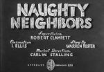 Naughty Neighbors (Short 1939)