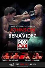 UFC On Fox Johnson vs Benavidez II