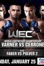 WEC 38 Varner vs Cerrone