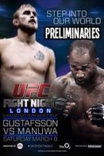 UFC Fight Night 38: Gustafsson vs. Manuwa Preliminaries