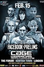 Cage Warriors 64 Facebook Preliminary Fights