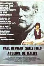 Absence of Malice