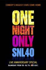 Saturday Night Live 40th Anniversary Special