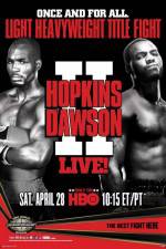 Boxing Light Heavyweight Hopkins vs Dawson II