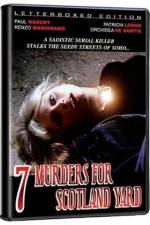 Seven Murders for Scotland Yard