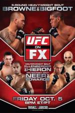 UFC on FX 5 Browne Vs Bigfoot