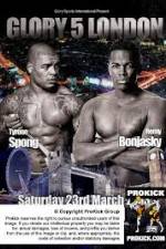 Glory 5 London Spong vs Bonjasky